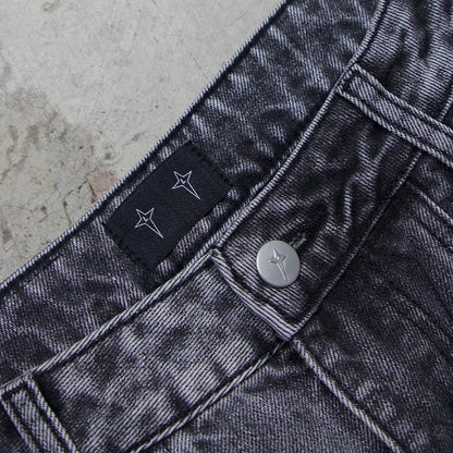 CIRCLE DENIM V1 (STONE WASHED GREY)