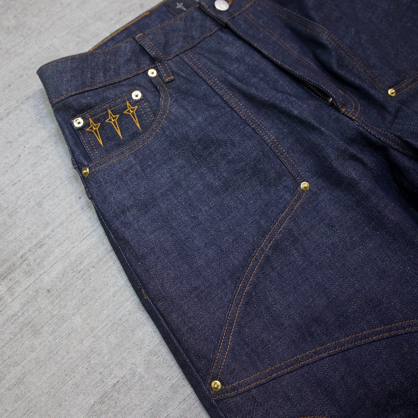 RAW ANCESTRY DENIM [INDIGO]