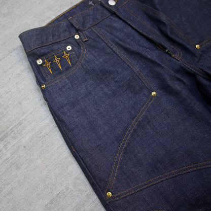 RAW ANCESTRY DENIM [INDIGO]