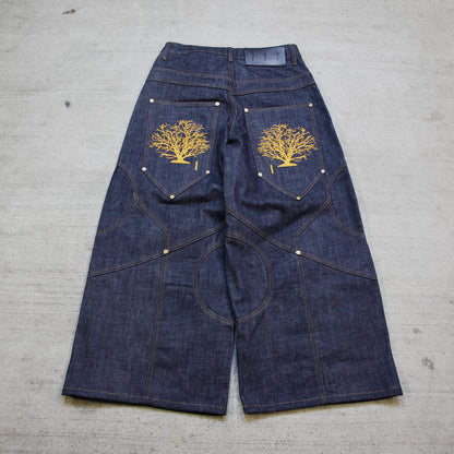 RAW ANCESTRY DENIM [INDIGO]