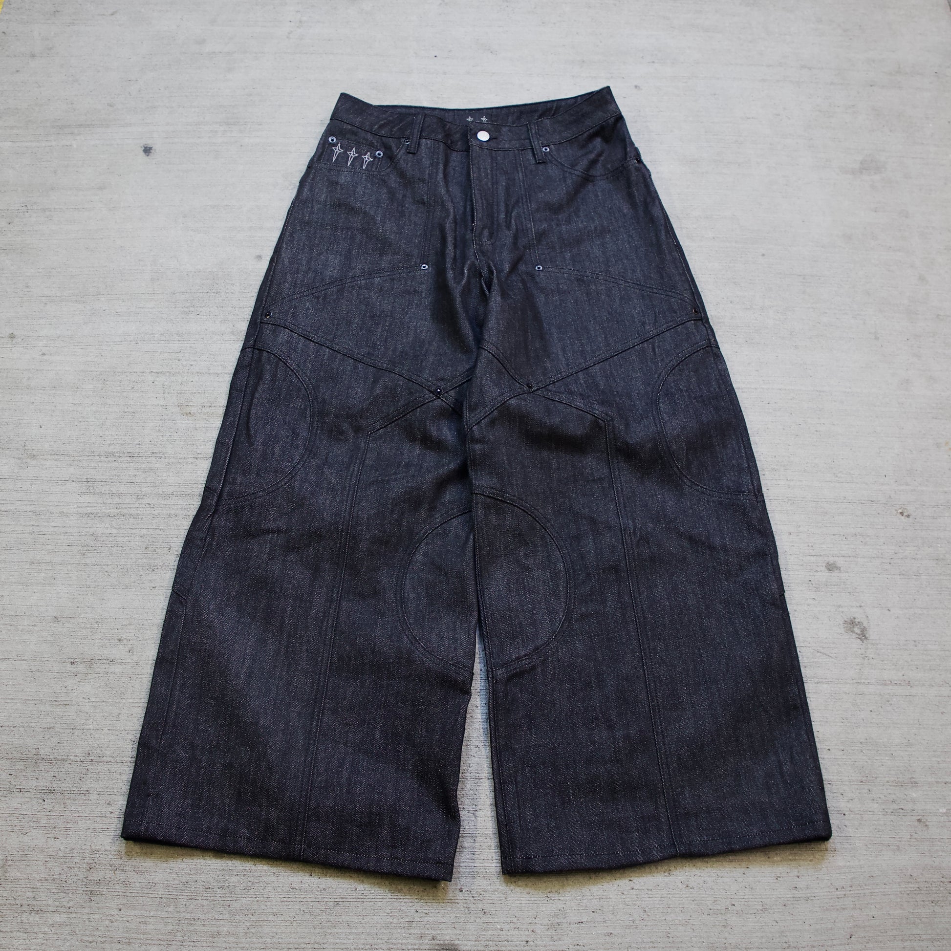 RAW ANCESTRY DENIM [BLACK]