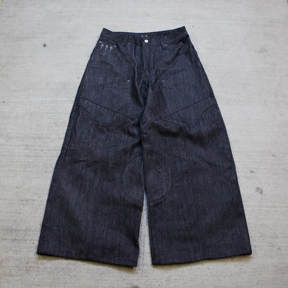 RAW ANCESTRY DENIM [BLACK]