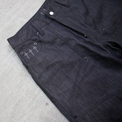 RAW ANCESTRY DENIM [BLACK]