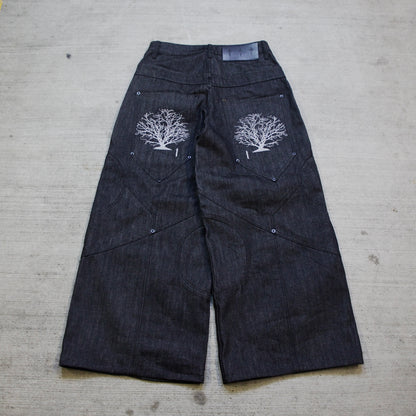 RAW ANCESTRY DENIM [BLACK]