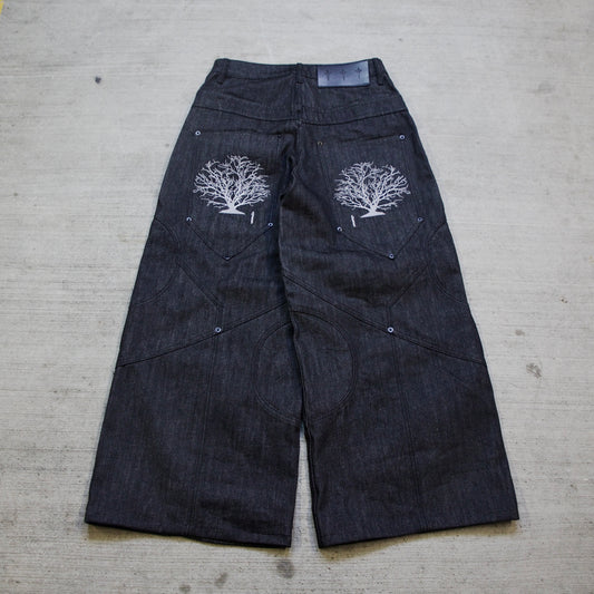 RAW ANCESTRY DENIM [BLACK]