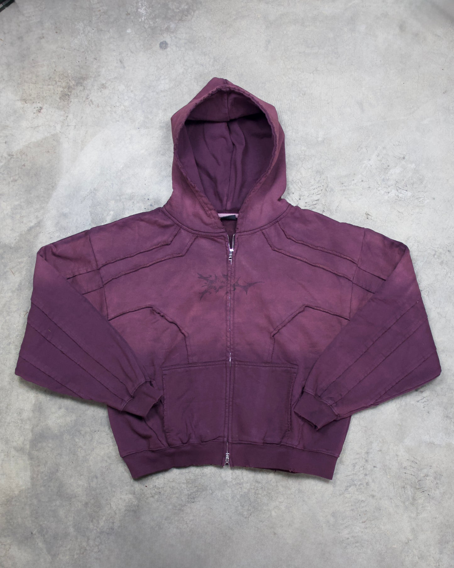 SURVIVOR ZIPUP [FADED CHERRY RED]