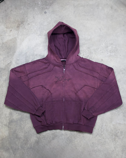 SURVIVOR ZIPUP [FADED CHERRY RED]