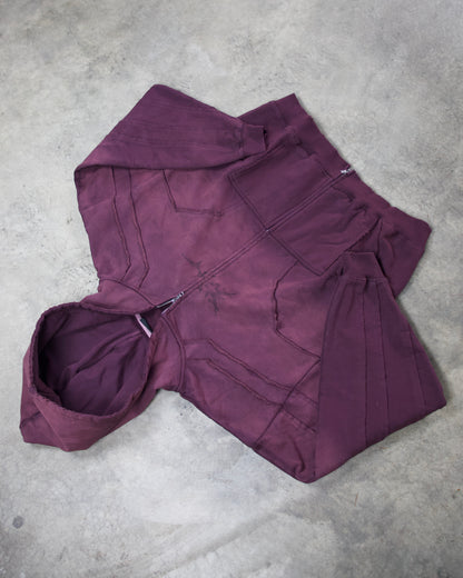 SURVIVOR ZIPUP [FADED CHERRY RED]