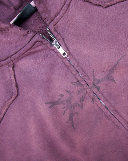 SURVIVOR ZIPUP [FADED CHERRY RED]