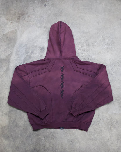 SURVIVOR ZIPUP [FADED CHERRY RED]