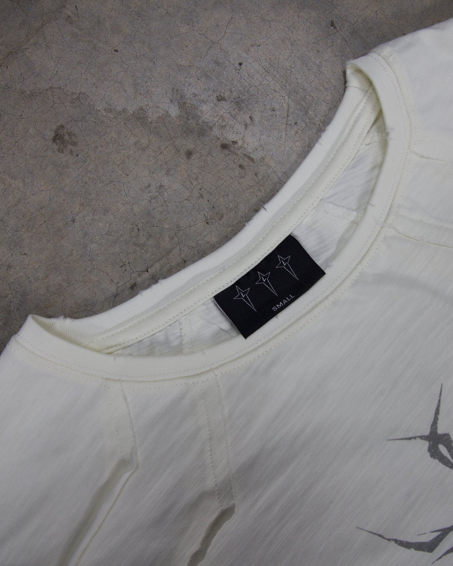 WHITE STAR LONG SLEEVE