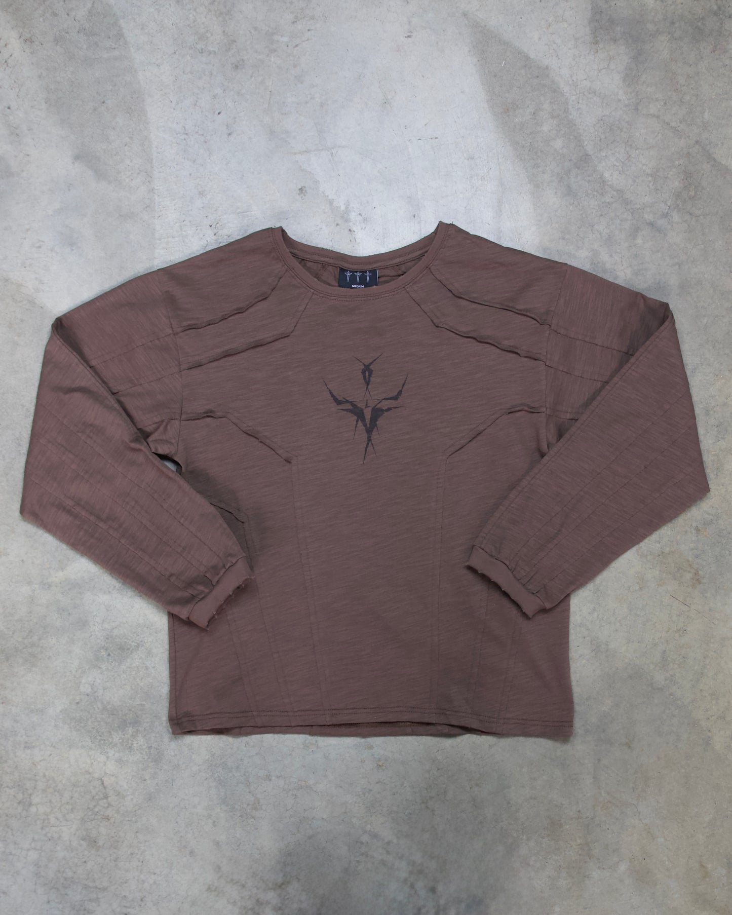 BROWN STAR LONG SLEEVE