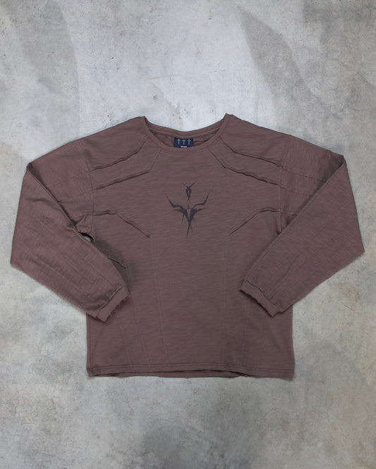 BROWN STAR LONG SLEEVE