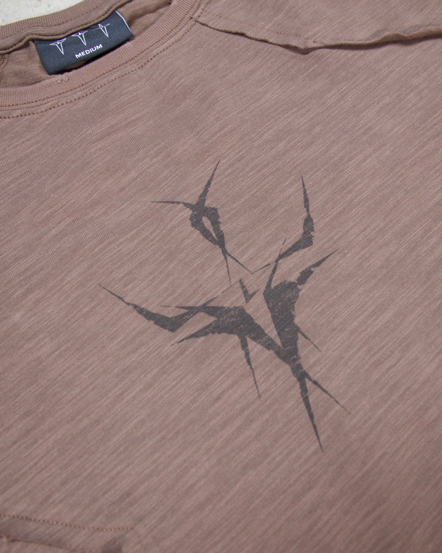 BROWN STAR LONG SLEEVE