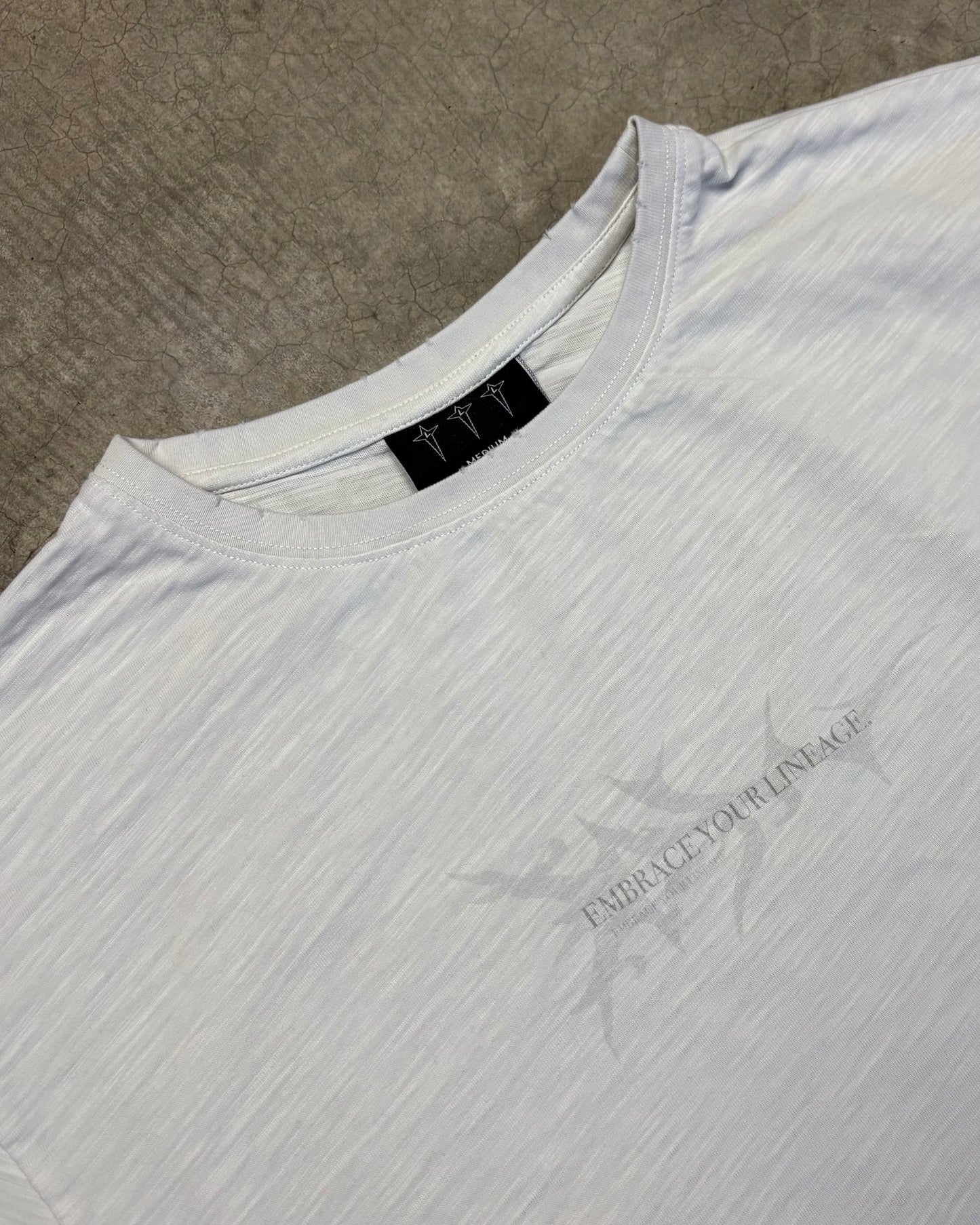 WHITE EMBRACE YOUR LINEAGE LONGSLEEVE [M]