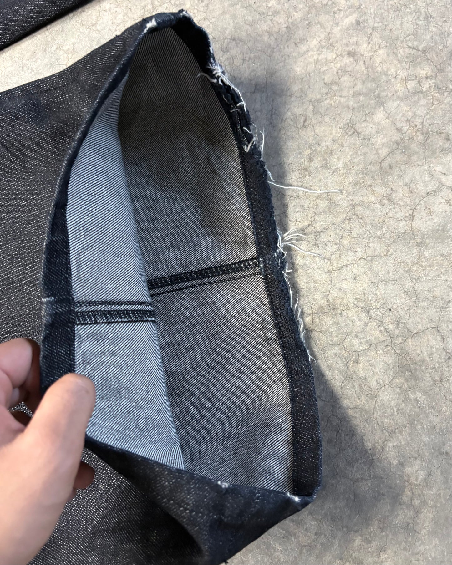 BLACK RAW ANCESTRY DENIM PROTOTYPE [32]