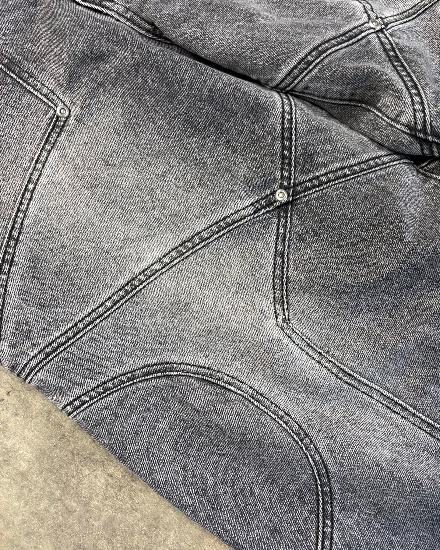GREY STONE WASHED CIRCLE DENIM PROTOTYPE [30]