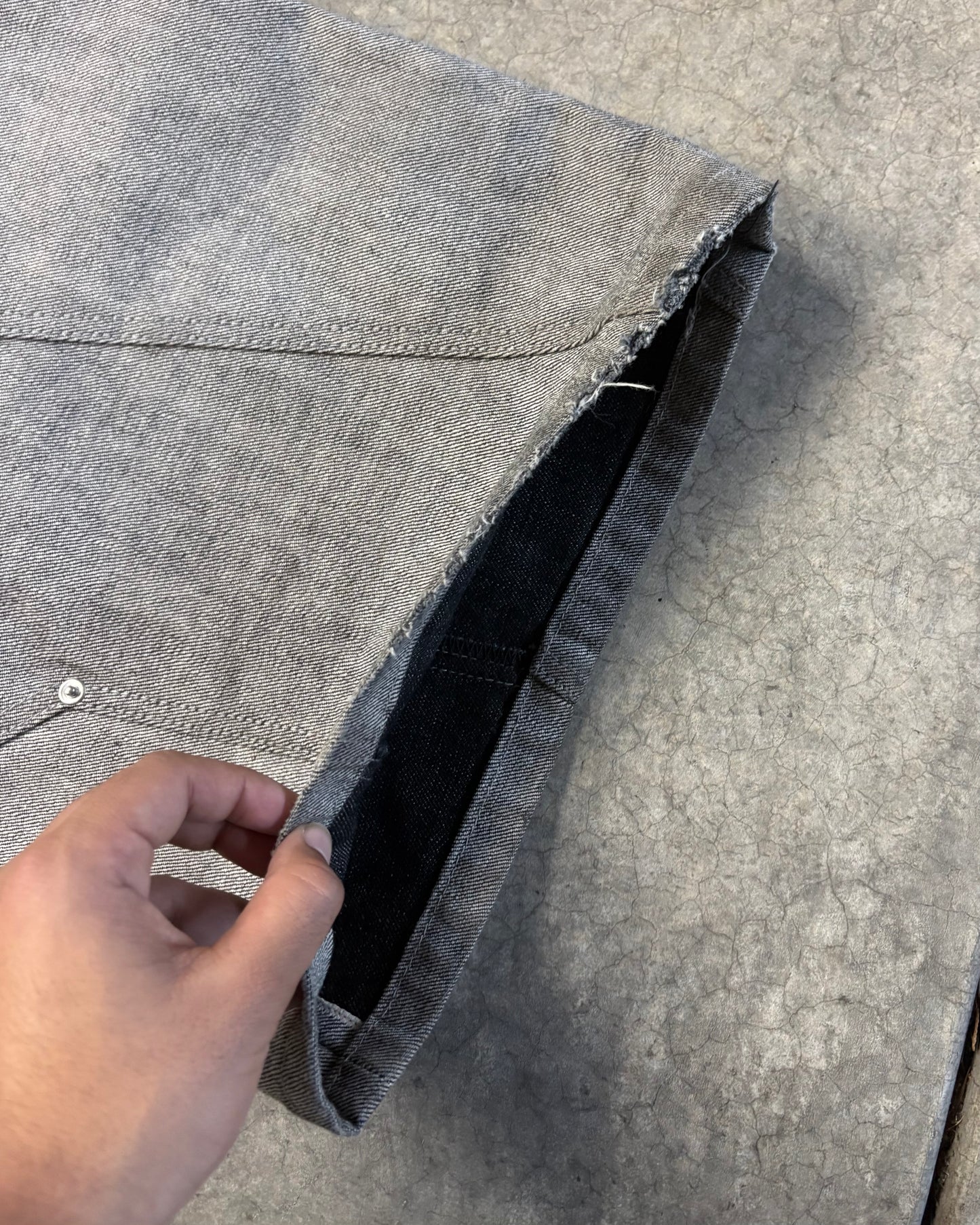 INSIDE OUT SELVEDGE DENIM [30]