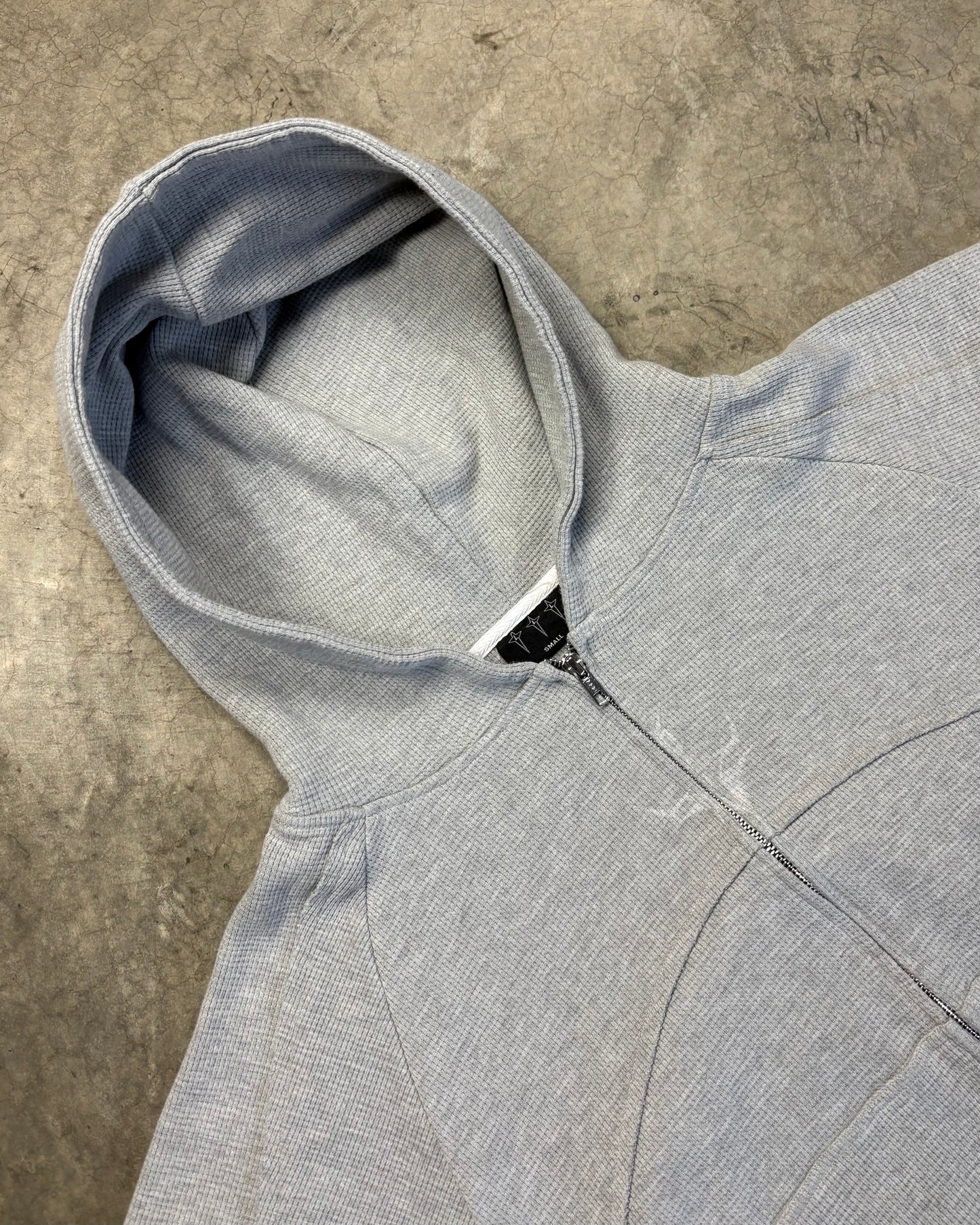 LIGHT GREY THERMAL SURVIVOR ZIPUP [S]