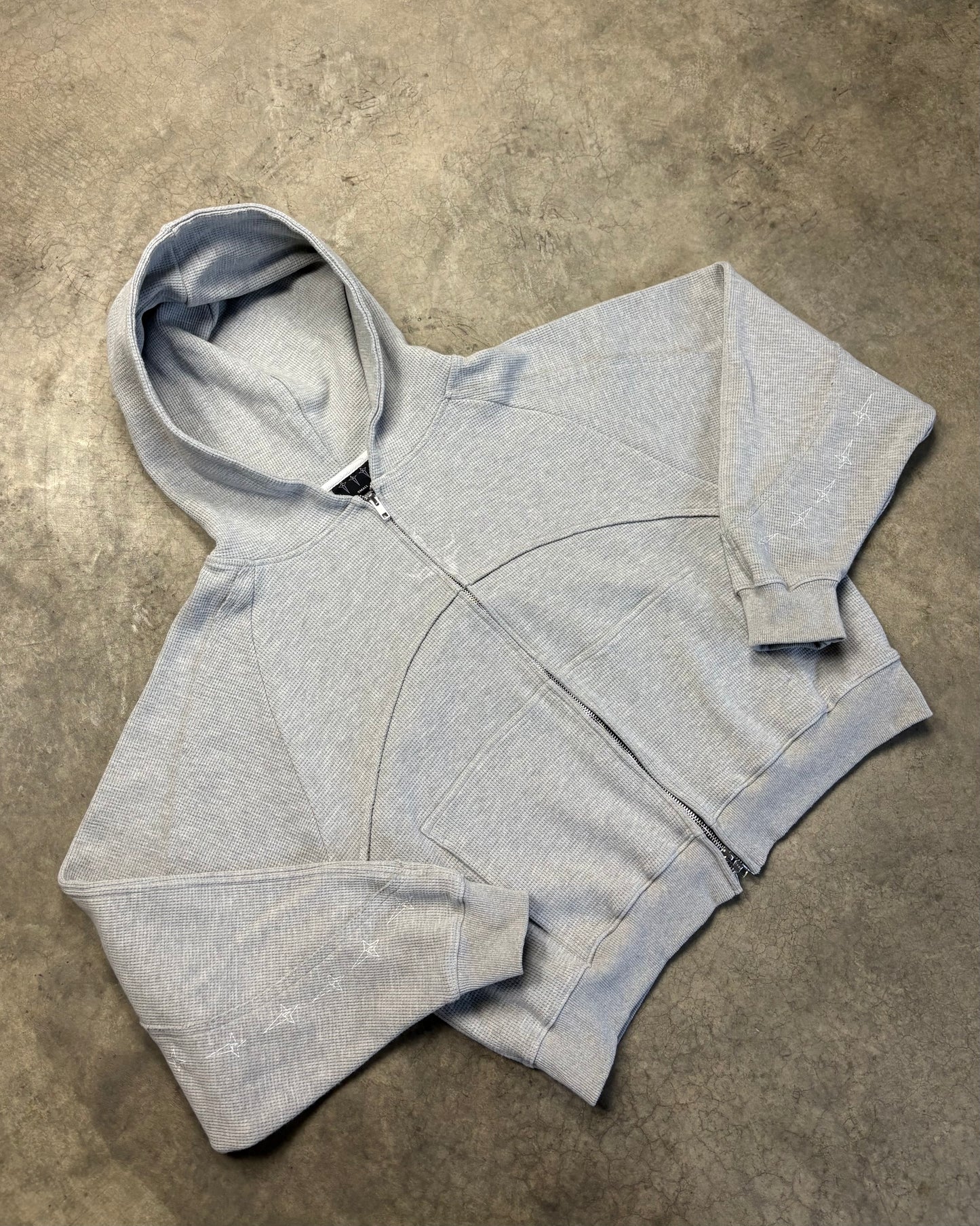 LIGHT GREY THERMAL SURVIVOR ZIPUP [S]