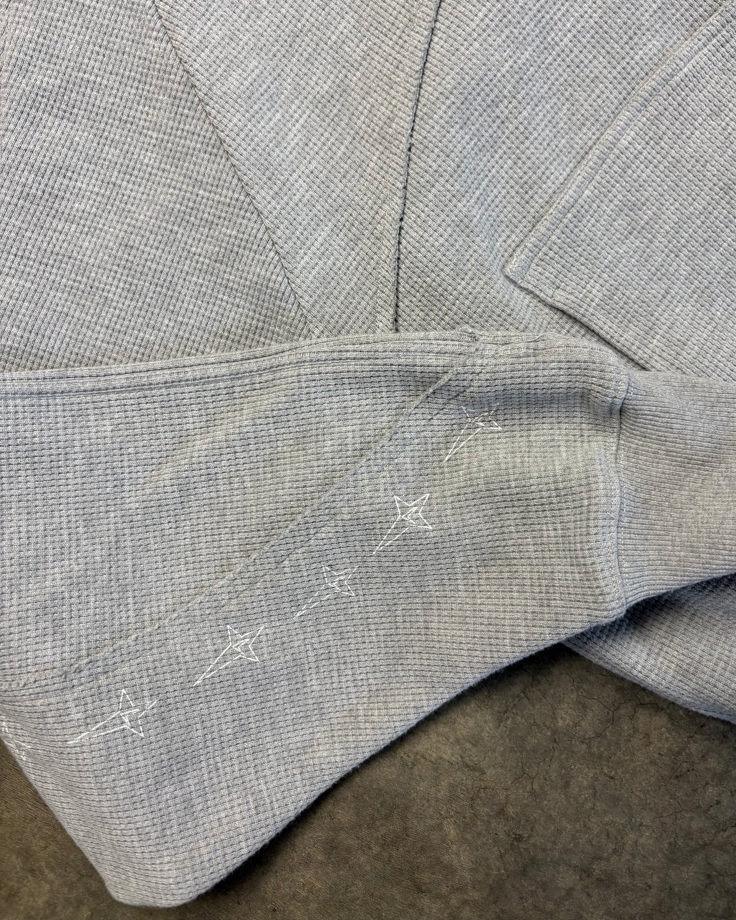 LIGHT GREY THERMAL SURVIVOR ZIPUP [S]