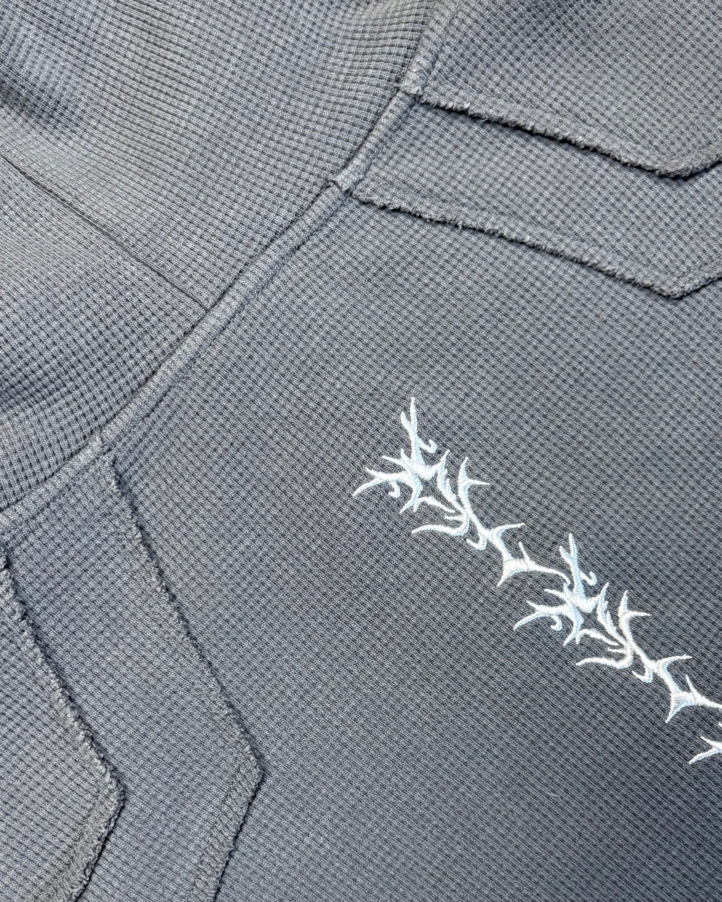 DARK GREY THERMAL SURVIVOR ZIPUP [S]