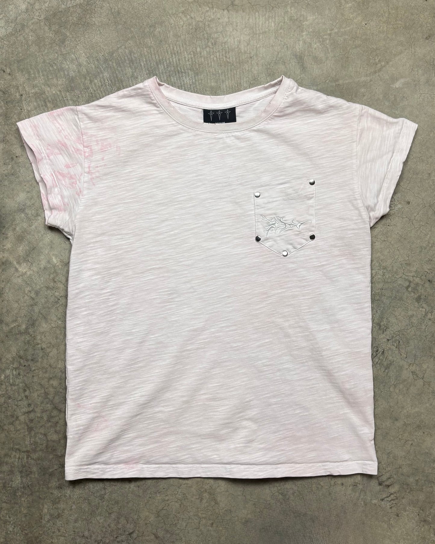 LIGHT PINK POCKET TEE [M]
