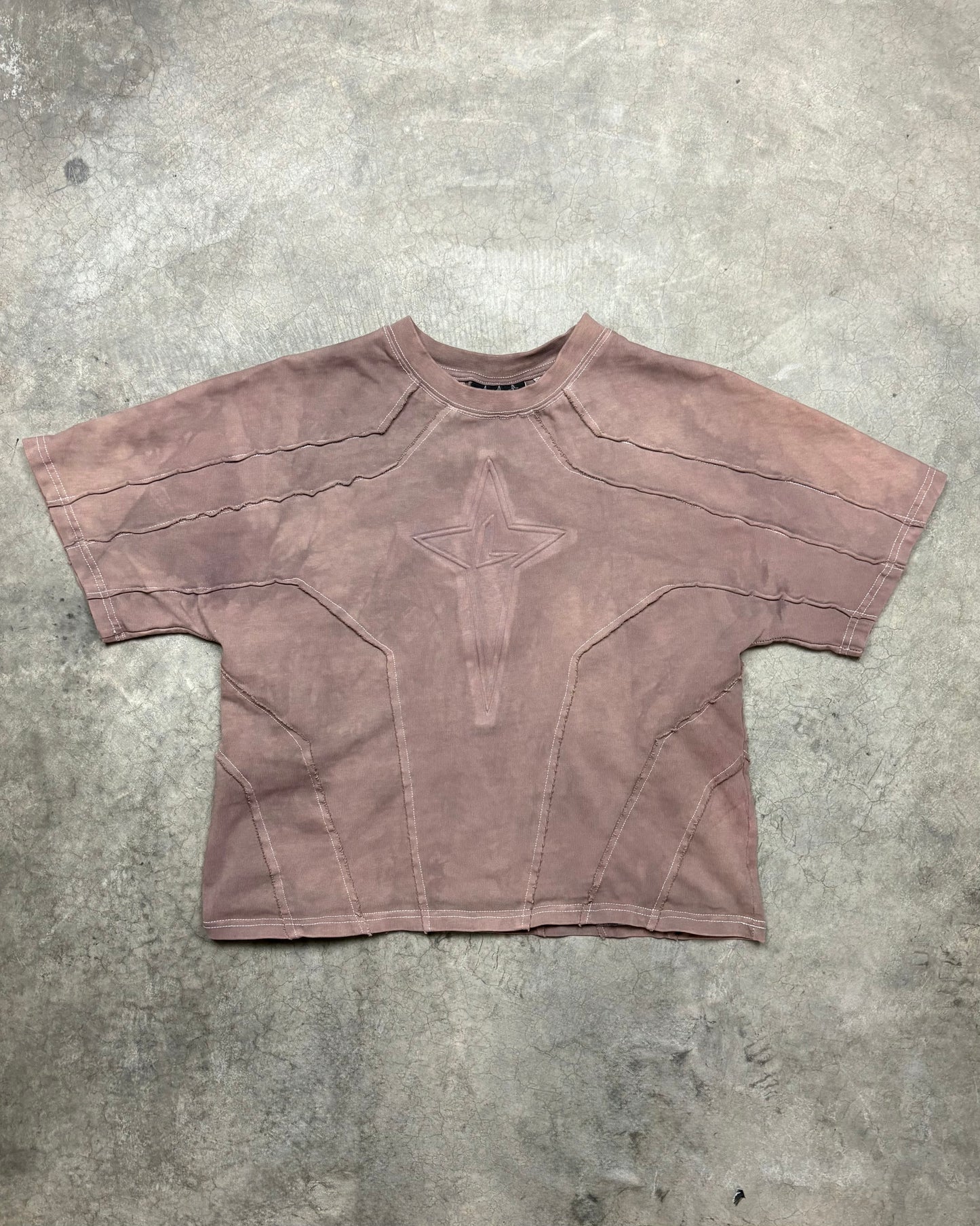 SUNFADED BROWN STAR SHIRT V1 [XS]