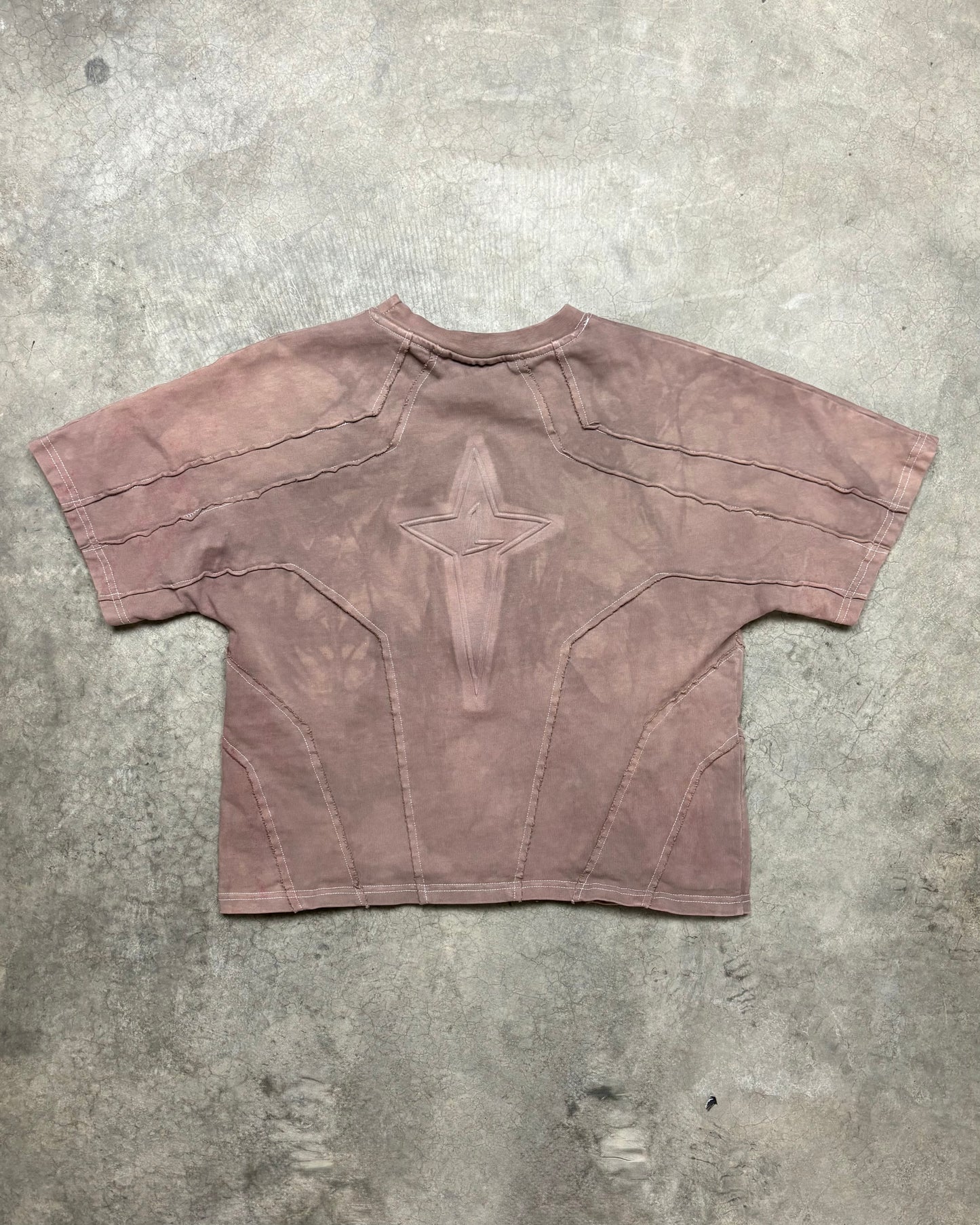 SUNFADED BROWN STAR SHIRT V1 [XS]