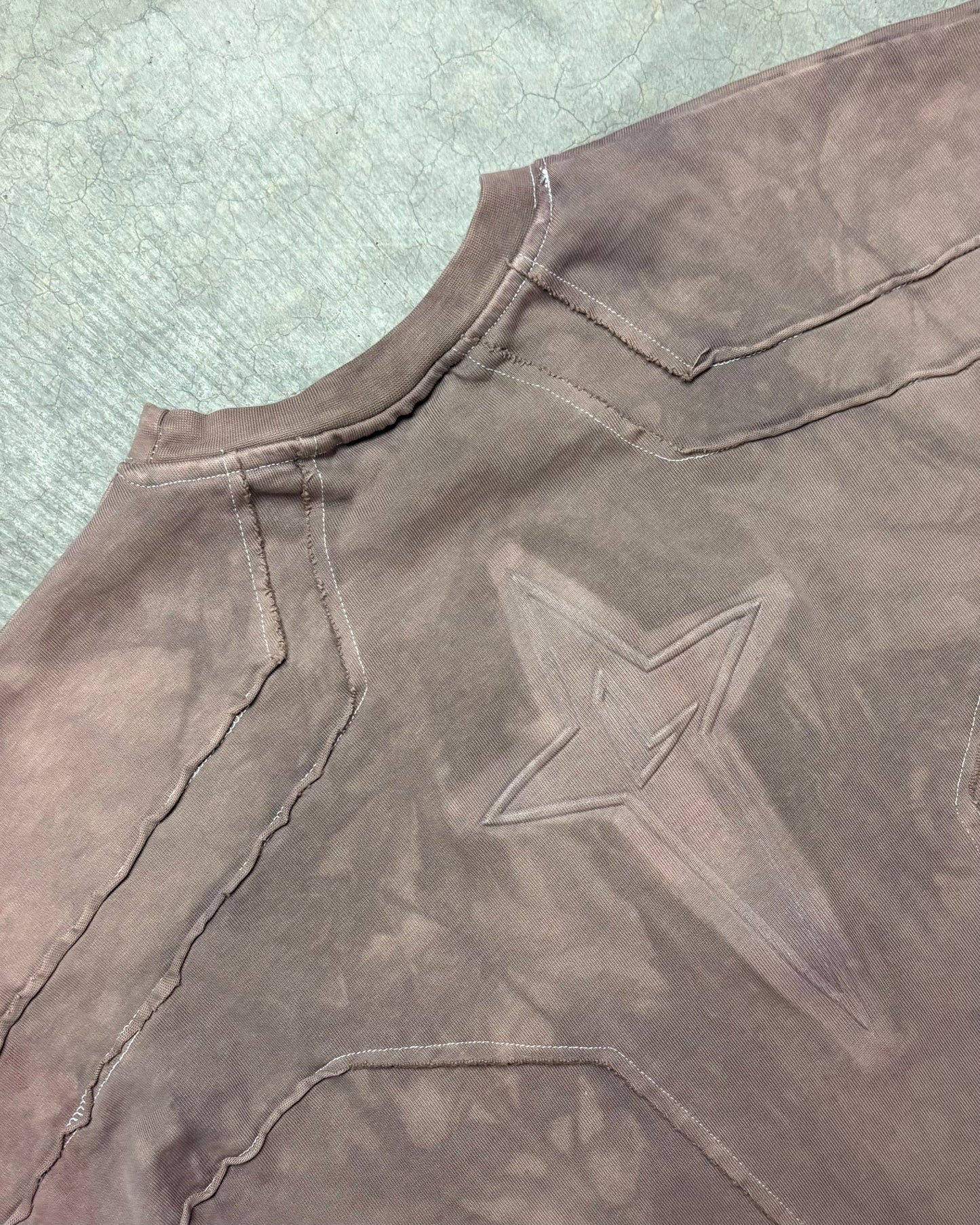 SUNFADED BROWN STAR SHIRT V1 [XS]