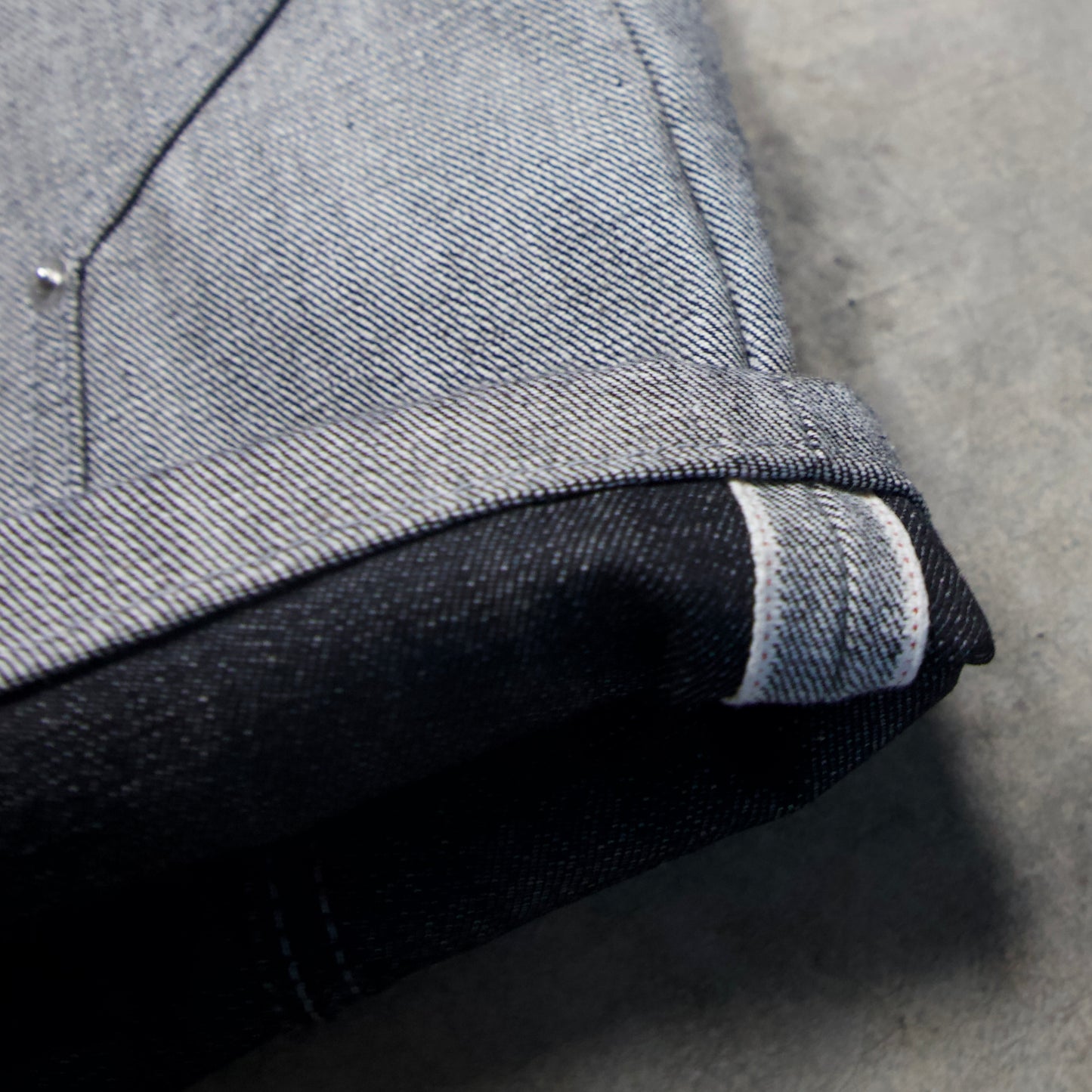 INSIDE OUT SURVIVOR SELVEDGE DENIM