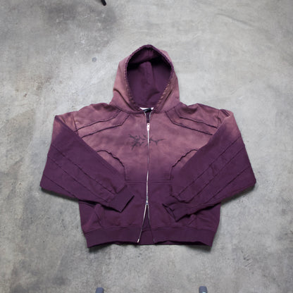 SURVIVOR ZIPUP [FADED CHERRY RED]