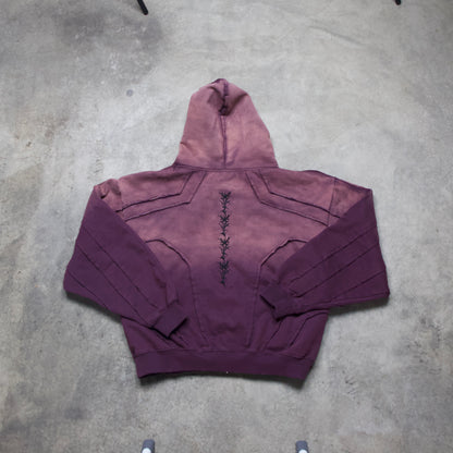 SURVIVOR ZIPUP [FADED CHERRY RED]